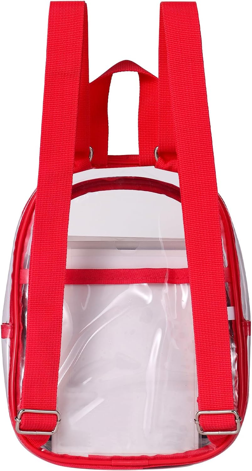 USPECLARE Clear Mini Backpack - Stadium Approved Transparent Bag for Kids | Perfect for Concerts & Events