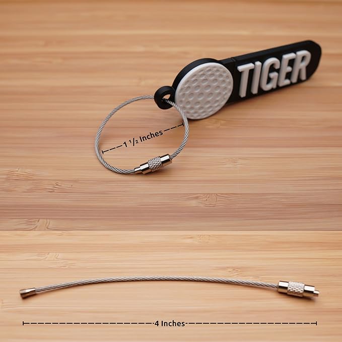 Personalized Golf Keychain, Golf Bag tags, Custom golf water bottle tags, Sports bag keychain, Golf team gift, Keyring charm, Custom golf tag