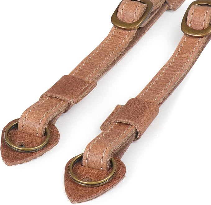 MegaGear SLR, DSLR Sierra Series Genuine Leather Camera Shoulder or Neck Strap