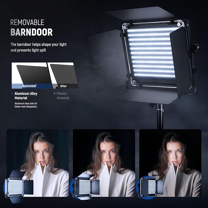 NEEWER Bi Color LED Studio Light