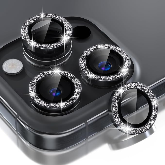 Choiche Compatible for iPhone 16 Pro/iPhone 16 Pro Max Camera Lens Protector