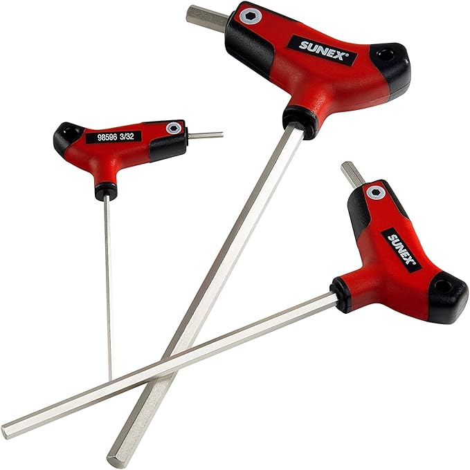 Sunex 9859 T-Handle - SAE - Hex Key Set (9 Piece)