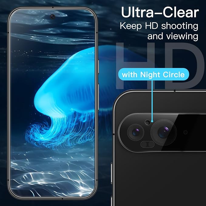 JETech Screen Protector for Google Pixel 9