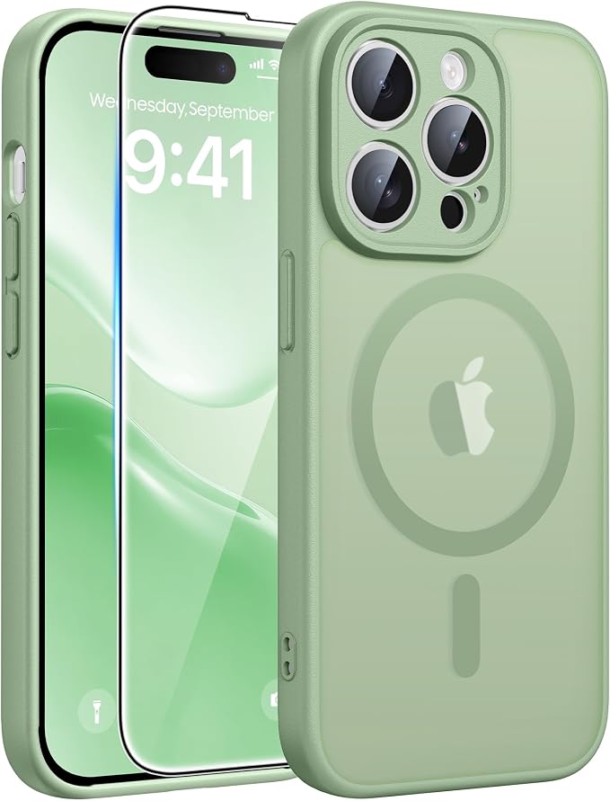 FNTCASE for iPhone 14 Pro Case: Translucent Matte Cases