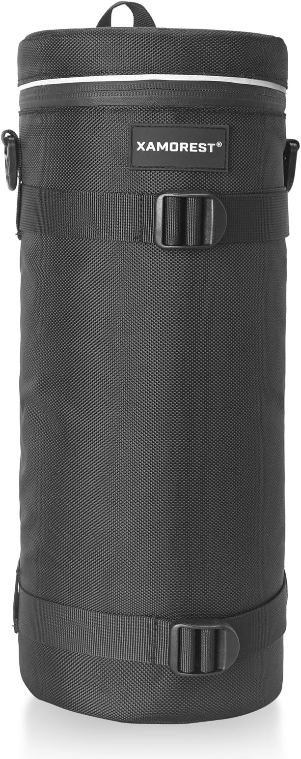 Camera Lens Case Bag for Photographyers, Zipper Waterproof Lens Protective