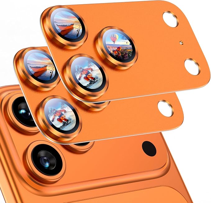 Uyiton Compatible with iPhone 17 Pro Max Camera Lens Protector