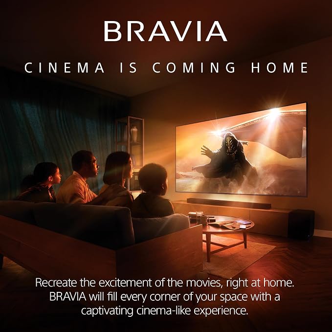 Sony K65XR90 65 Inch XR90 Series Bravia Mini LED HDR QLED 4K Google TV with 4 Year Amber Protection Plan (2024)