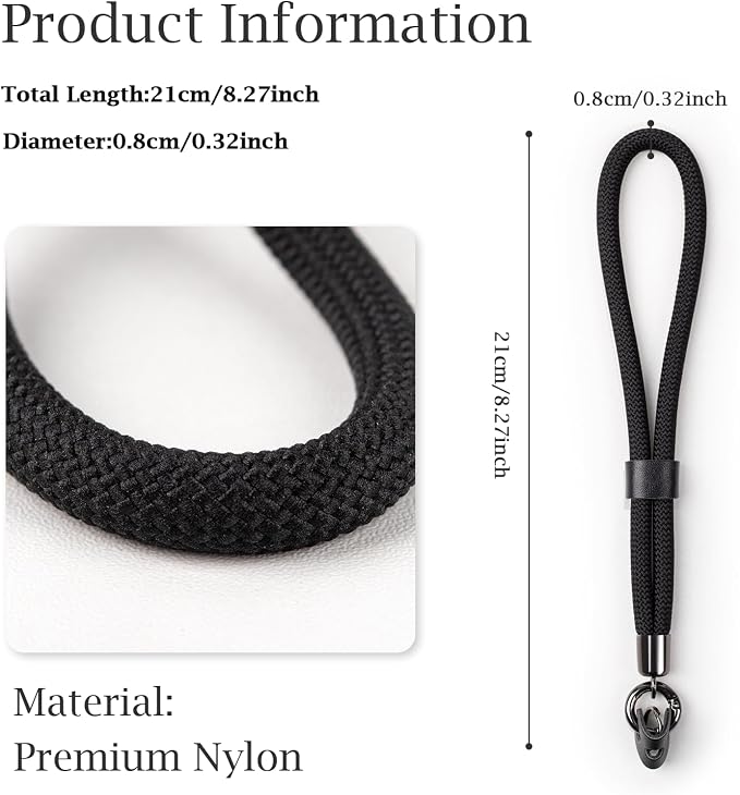 VOVMOEYA Camera Wrist Strap Rope, Camera Hand Strap Compatible