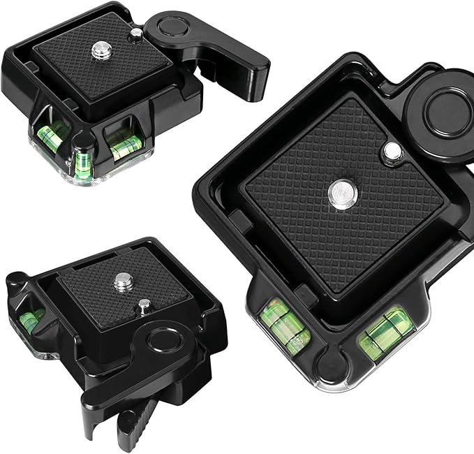 Konsait Camera Camcorder Tripod Monopod Ball Head QR-40 Quick Release Plate