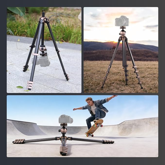 NEEWER LITETRIP Carbon Fiber Travel Tripod