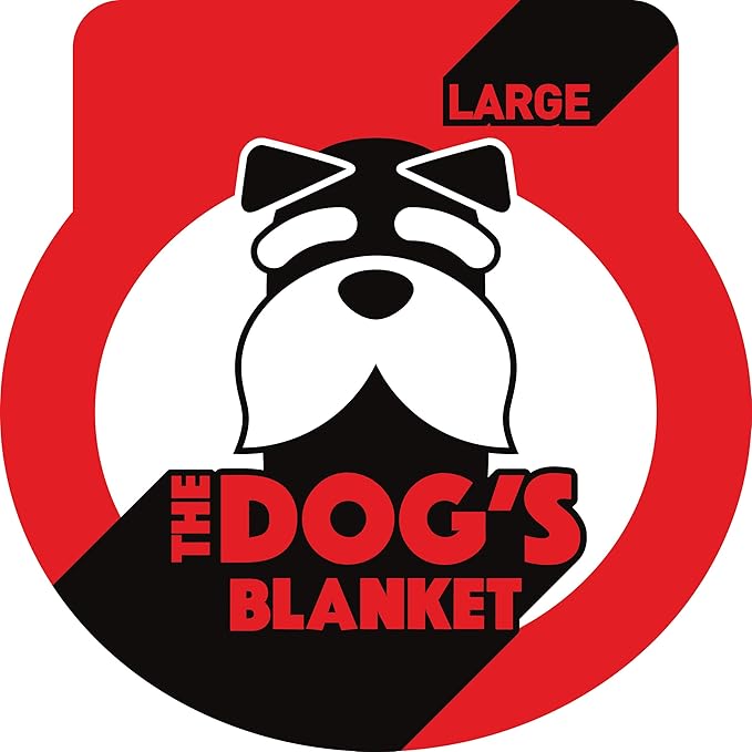 The Dog’s Blanket – Faux Fur Dog Blanket, Silver Grey, Large, 28x42