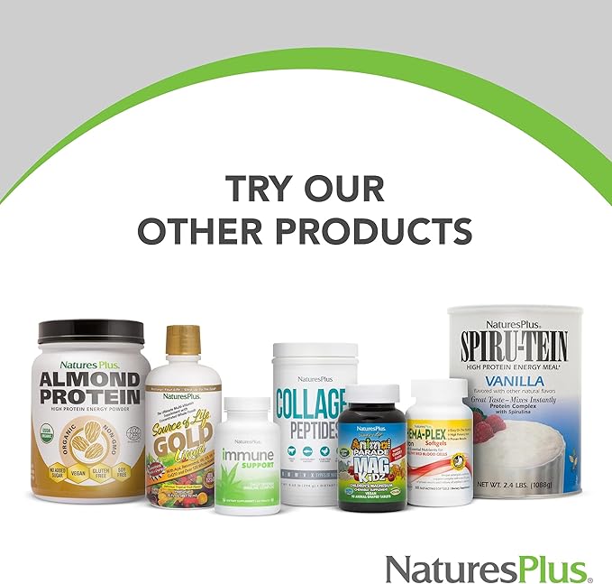 NaturesPlus Calcium/Magnesium/Vitamin D3 with Vitamin K2 - Supports Bone & Immune Health - Vegetarian, Gluten Free - 180 Tablets - 45 Servings
