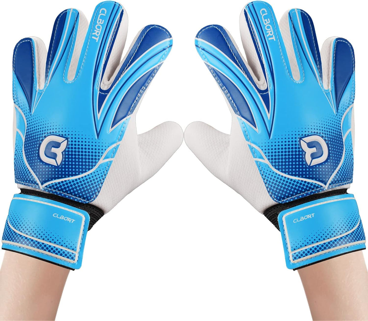 Soccer Goalie Gloves by [Brand Name] - Youth Goalkeeper Gloves with Super Grip Palms & Double Wrist Protection