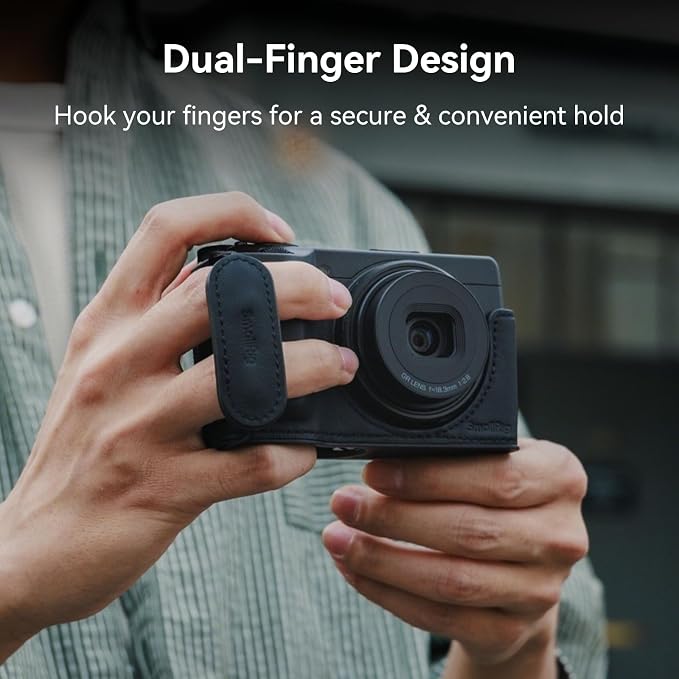 SMALLRIG Camera Finger Strap for Ricoh GR IV/GR IV HDF/GR IV Monochrome/GR