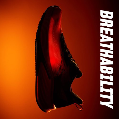 ANTA Men’s Rocket6 Running Shoes Cushioning Comfortable Breathable Athletic Workout Gym Cross Trainer Sports Sneakers, Orange/Black, 12