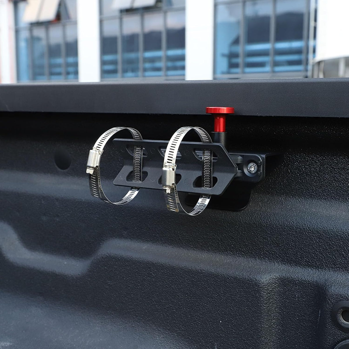Aunginsy Bed Rail Mount Brackets Compatible with Ford Maverick 2022-2024 2025 Truck Bed Rail Track System Bed Rail Modular Accessory Mount for Shovels, Recovery Boards, Fuel Cans & Other Accessories