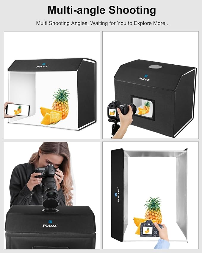 Light Box Photography, PULUZ 24x16 inch Portable Photo Box