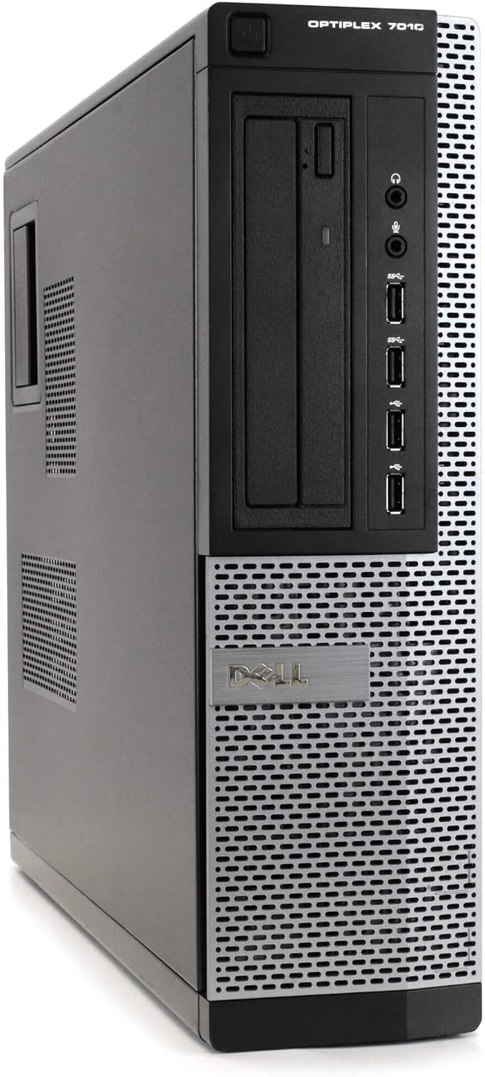 Dell Desktop Computer Package Compatible with Dell Optiplex 7010 Intel Quad Core i5 3.2GHz, 8GB Ram, 500GB HDD, 19-inch LCD, DVD, WiFi, Keyboard, Mouse, Windows 11 Pro (Renewed) | Desktop Computer PC, i5 up to 3.6GHz, WiFi, Windows 11 Pro, Home or Offi...