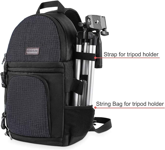 MOSISO Camera Sling Bag, DSLR/SLR/Mirrorless Camera Case Shockproof Photography
