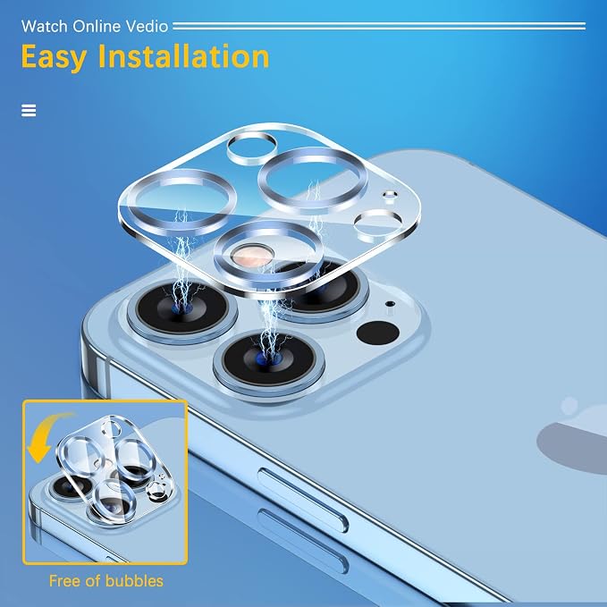 UniqueMe Camera Lens Protector Compatible