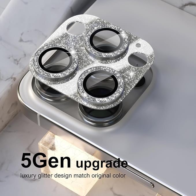 Choiche Compatible for iPhone 16 Pro/iPhone 16 Pro Max Camera Lens Protector