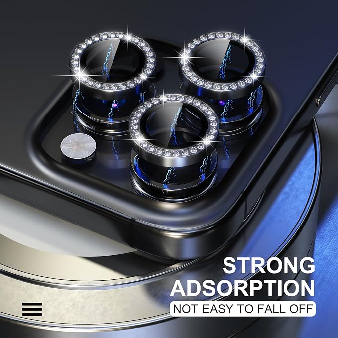 Choiche Compatible for iPhone 15 Pro/iPhone 15 Pro Max Camera Lens Protector