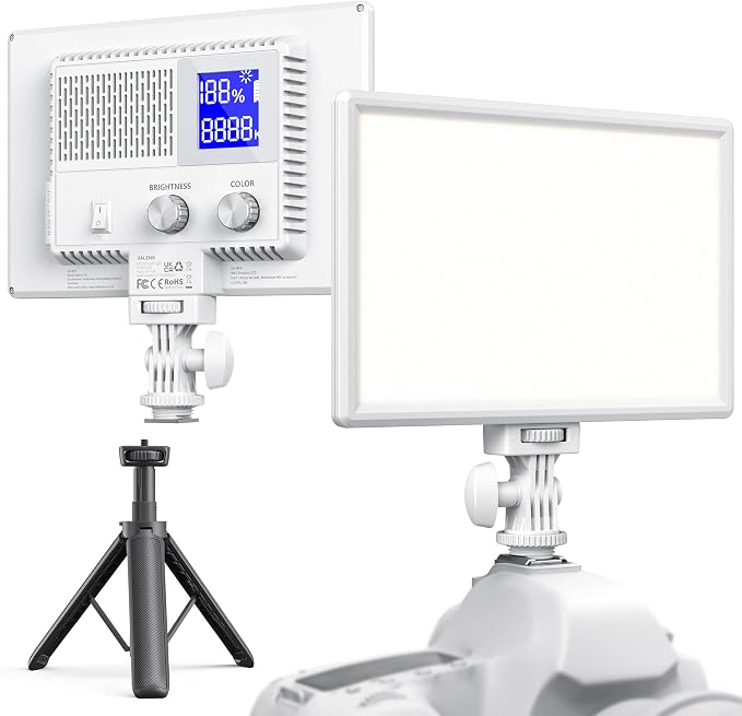 RALENO LED Video Light, CRI>95 2500K-6500K Photo Lights