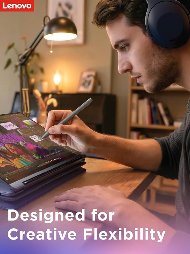 Lenovo Yoga Pen 2 with Magnetic Pen Case, AES 3.0 Stylus with 8192 Pressure