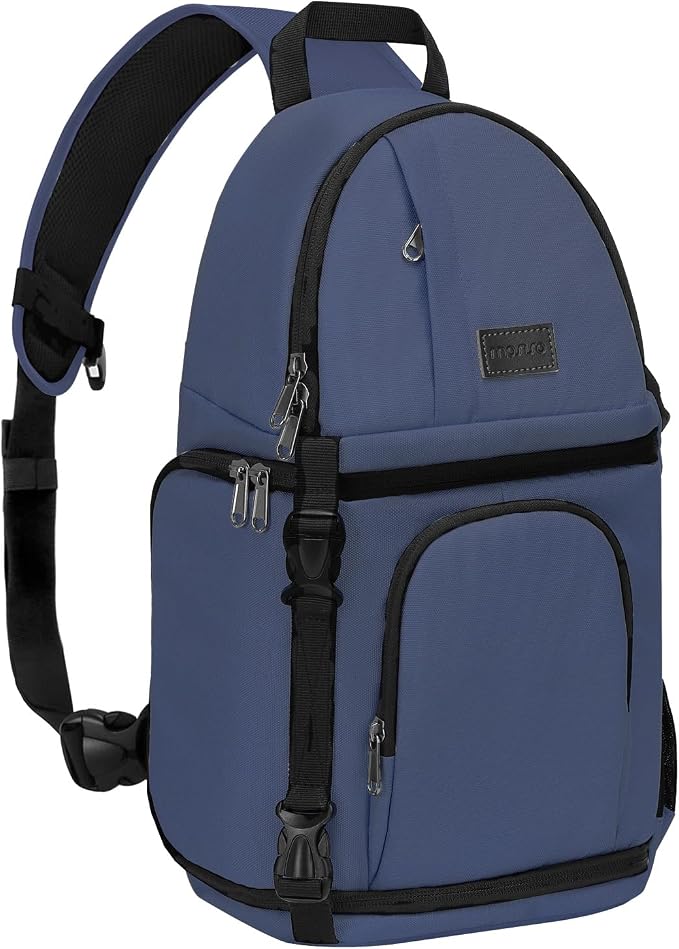 MOSISO Camera Sling Bag, DSLR/SLR/Mirrorless Camera Case Shockproof Photography
