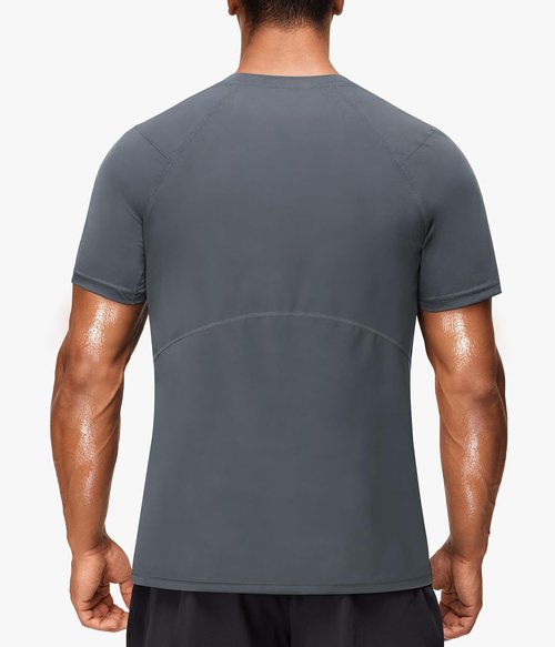 Junlan Sauna Shirt for Men - Slimming Waist Trainer Vest for Gym & Running