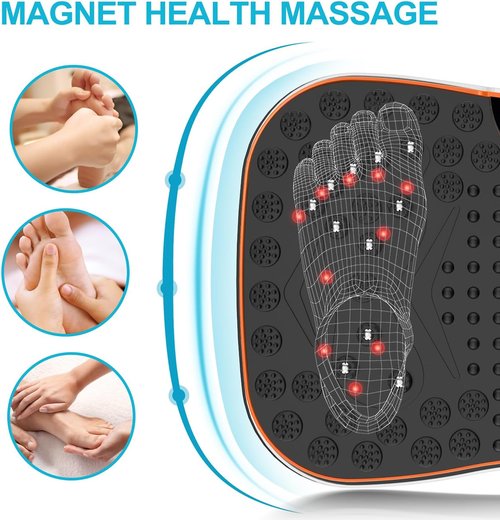 AXV Vibration Plate - Full Body Fitness Machine for Weight Loss | Lymphatic Drainage & Shaking Workout