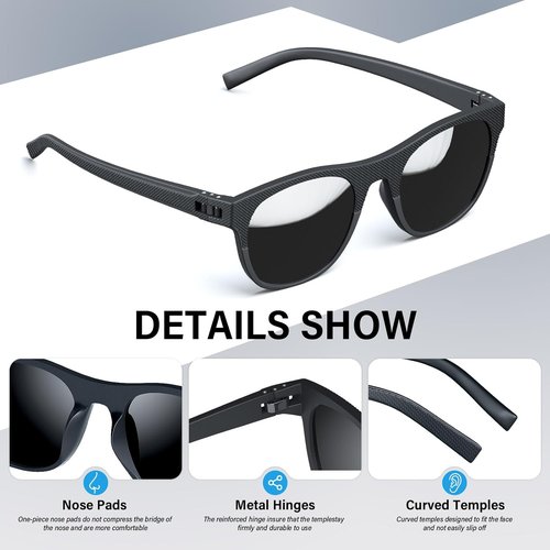 IKTOD Polarized Sunglasses - UV Protection for Men & Women | Ideal for Fishing, Running, Cycling, Driving