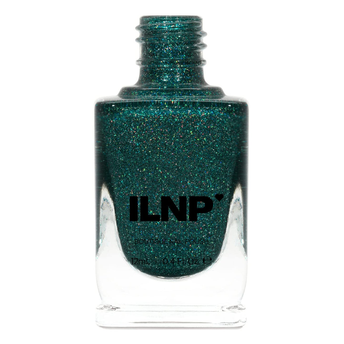 Ilnp Park Ave - Deep Jade Green Ultra Holo Nail Polish