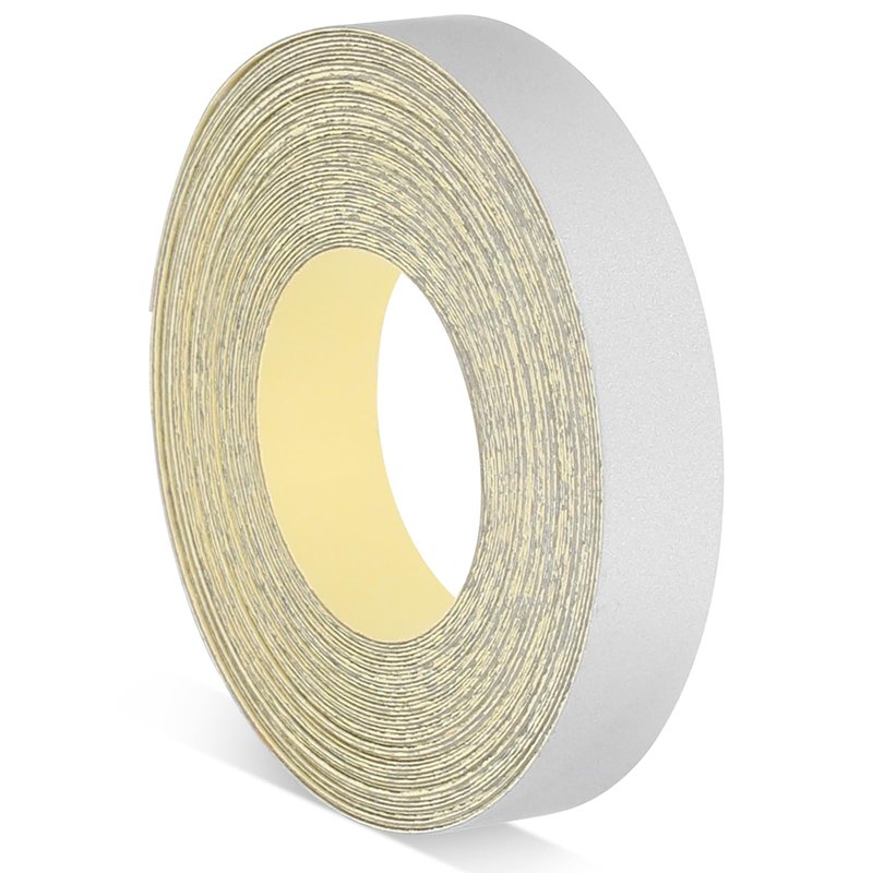 PRETYZOOM 16ft Tachometer Reflective Tape Roll (0.3" Wide) - High Visibility Self-Adhesive Reflective Sticker for Digital Photo Laser Tachometers - Waterproof RPM Speed Testing Strips, Freely Cut