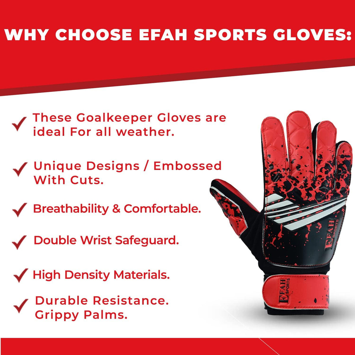 Regine Switzerland Soccer Goalkeeper Gloves - Strong Grip for Kids & Youth | Perfect for Football