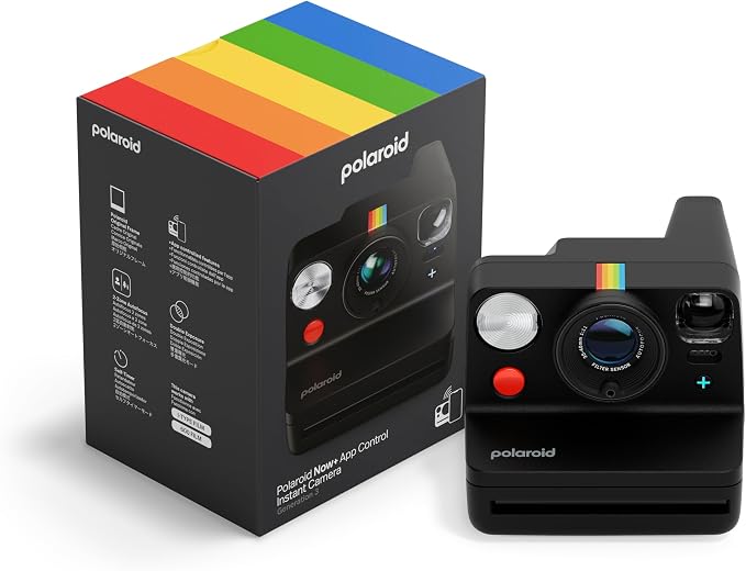 Polaroid Now+ 3rd Generation I-Type Instant Film Camera