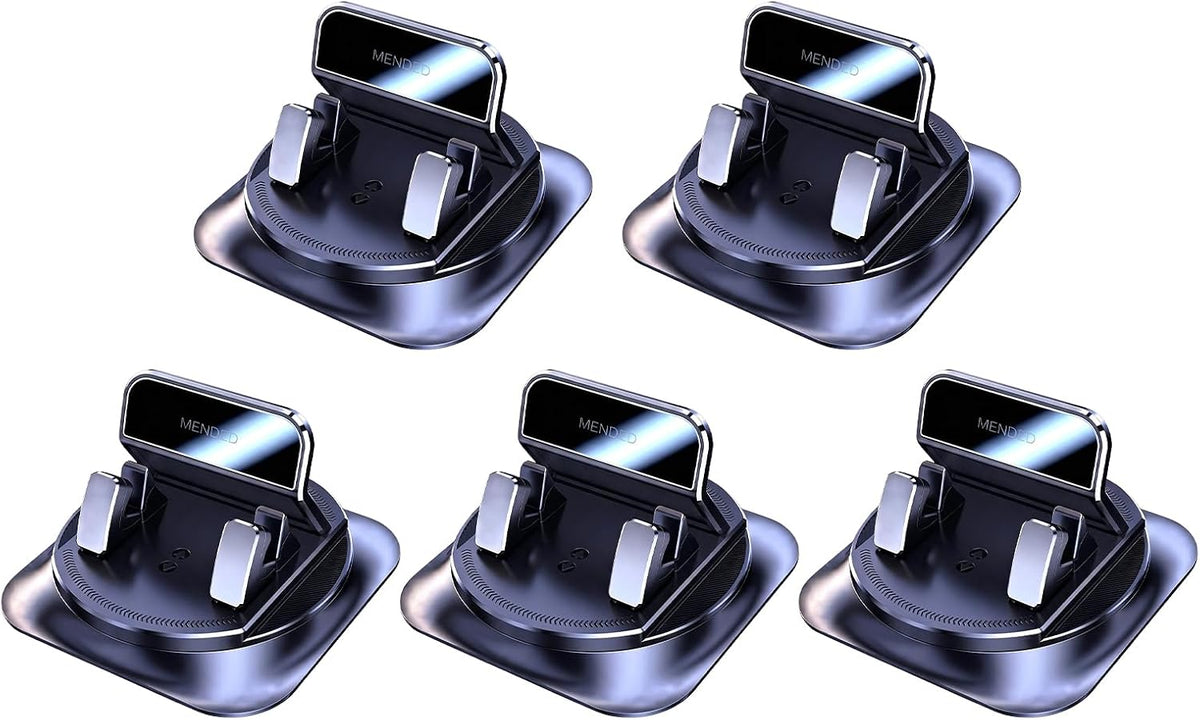 MENDED Car Phone Holder 360 Degree Rotation Dashboard Mount 2026, 2PCS