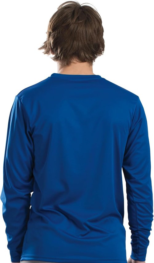 Augusta Sportswear Long Sleeve Athletic Shirt - Wicking Sun Protection for Outdoor Activities