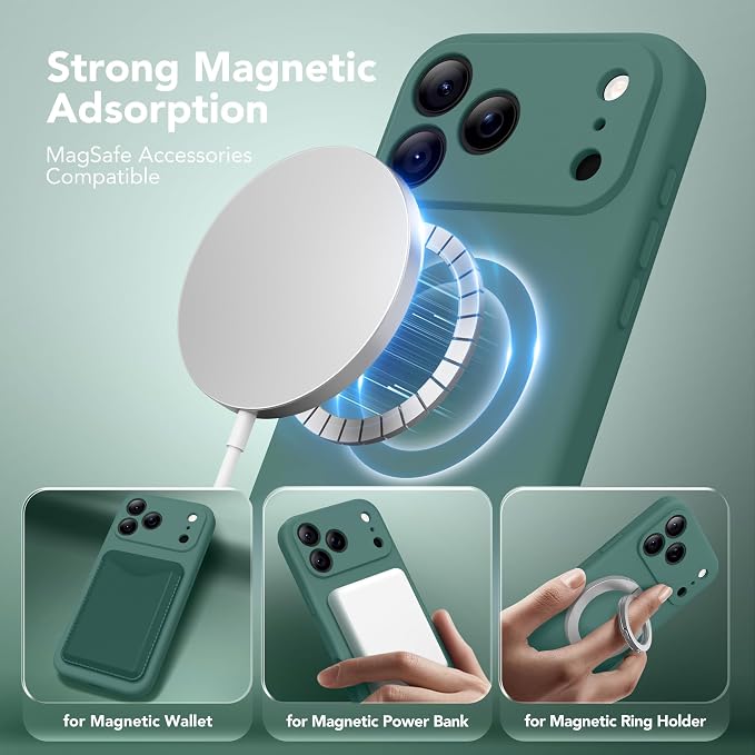Magnetic for iPhone 17 Pro Case, Compatible