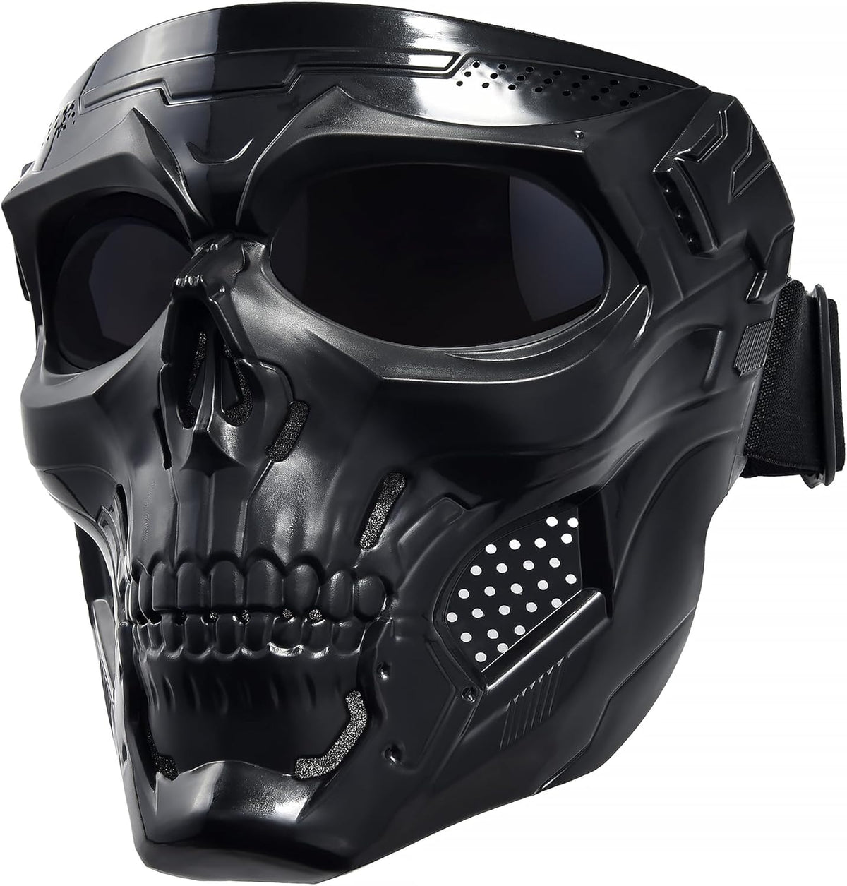 Skiennix Motorcycle Face Mask - Full Face Protection with Dirt Bike Goggles for Men & Women