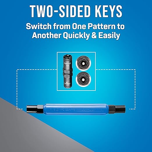 SSK-800 Jonard Tools Star Key Can Wrench Kit for LG & LB Patterns