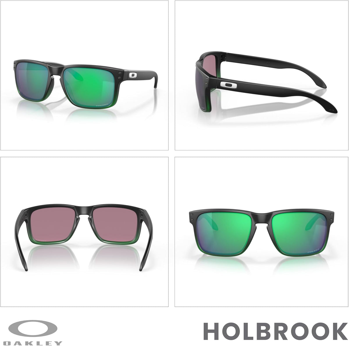 OAKLEY Holbrook OO9102 Square Sunglasses for Men - Stylish Design with Accessory Leash & Microfiber Pouch