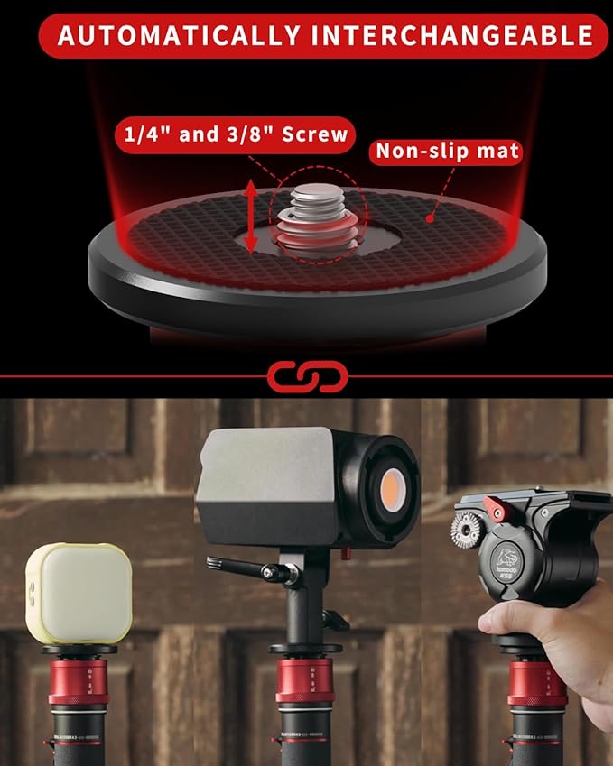 IFOOTAGE Monopod for Camera Cobra 3 A180T, Quick Adjust Monopod