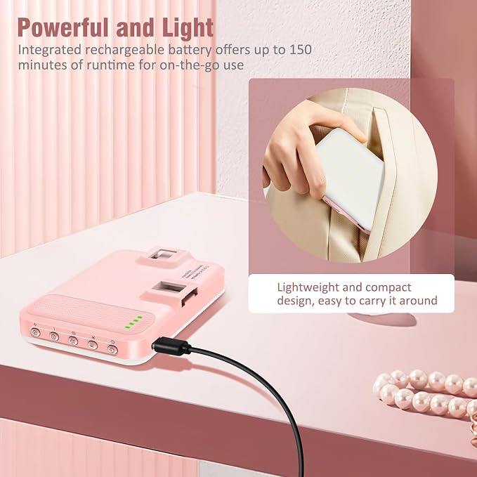ALTSON 60 LED Portable Selfie Light Video Conference Lighting