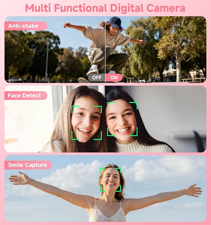 Digital Camera with Dual Screens
