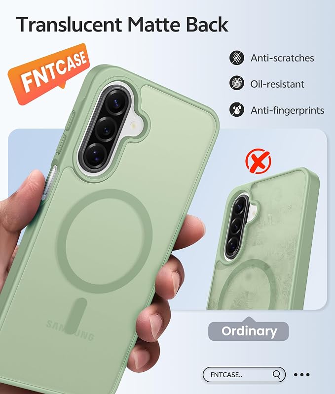 FNTCASE for Galaxy A17/A16 5G Phone Case: for Samsung A17 Cases Matte