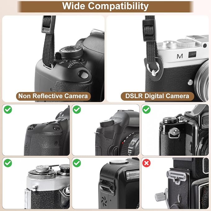FIEIL Neck Strap Silicone Camera Straps