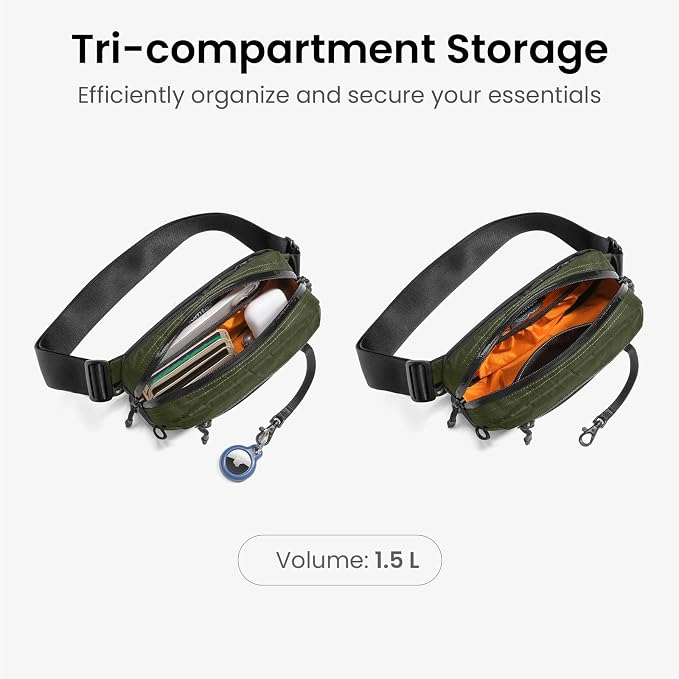 tomtoc 1.5L X-Pac Sling Bag