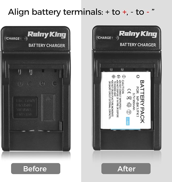 NP-BK1 NPBK1 Battery Charger for Sony Cyber-Shot DSC-S750