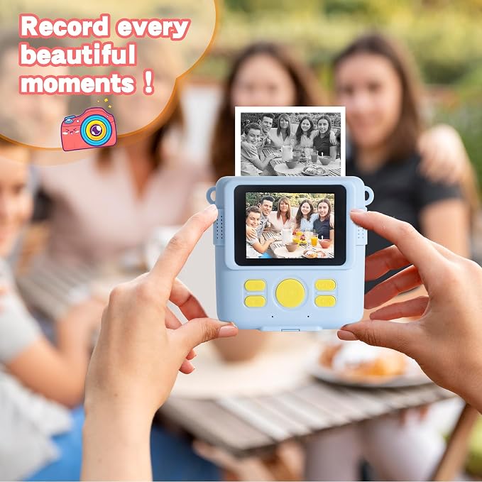 25 Rolls Instant Print Camera for Kids Refill Print Paper